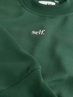 Vert - soi-même. Sweatshirt