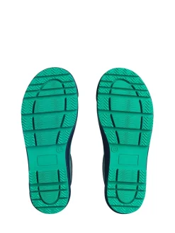 Vert - Start Rite Bottes en caoutchouc dinosaures à nouer Little Puddle