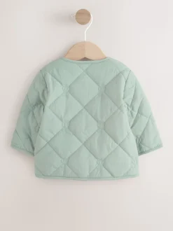 vert - Veste bébé Tulip en nylon matelassé (0mois à2ans)