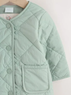 vert - Veste bébé Tulip en nylon matelassé (0mois à2ans)