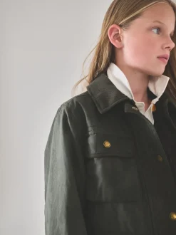 Vert - Veste cirée Superdry