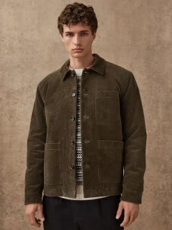 vert - Veste Smart Rich Cord Chore