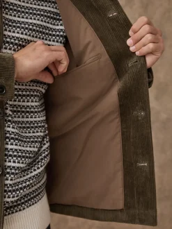 vert - Veste Smart Rich Cord Chore