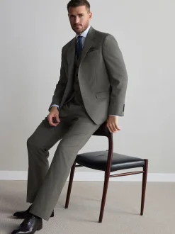 Vert - Vestes de Costume Nova Fides Signatures Coupe classique en laine italienne 100%