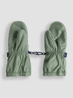 Vert avec dinosaure - Moufles JoJo Maman Bébéenuxux imperméable