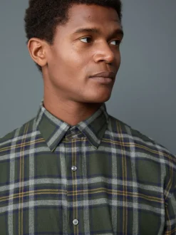 Vert Blackwatch - Chemise Oxford ajustée Easy Iron Button Down