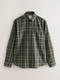 Vert Blackwatch - Chemise Oxford ajustée Easy Iron Button Down
