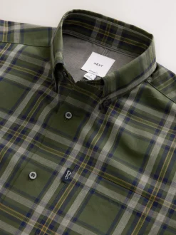 Vert Blackwatch - Chemise Oxford ajustée Easy Iron Button Down