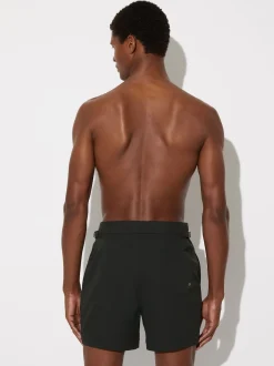 Vert bouteille - Short de bain Reiss Sun avec pattes d'ajustement sur les côtés