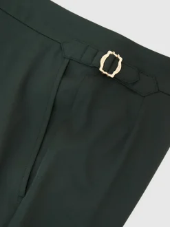 Vert bouteille - Short de bain Reiss Sun avec pattes d'ajustement sur les côtés