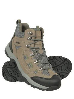 Vert clair - Chaussures de randonnée Mountain Warehouse Adventurer imperméables pour homme