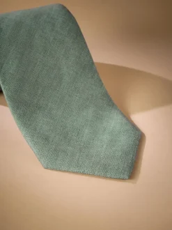 Vert clair - Signature Made In Italie Imprimé Mélange Look Cravate