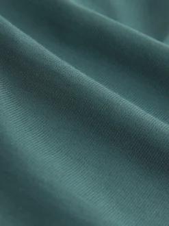 Vert foncé - Coupe ample - T-shirt épais