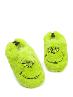 Vert grinch - Chaussons duveteux Vanilla Underground Kid