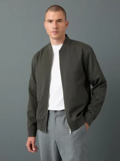 Vert kaki - Blouson bomber élégant