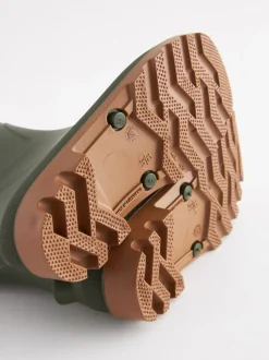 Vert kaki - Bottes en caoutchouc classiques