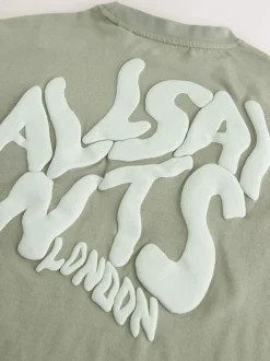 Vert kaki - Ensemble t-shirt et short en molleton smALLSAINTS Orlando