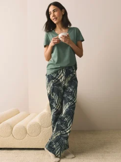 Vert kaki - Pyjama à manches courtes