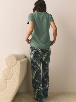 Vert kaki - Pyjama à manches courtes