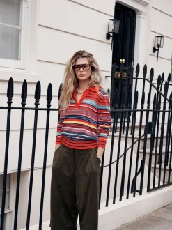 Vert kaki - Short long en faux daim