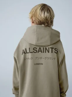 Vert kaki - SmallSaints Oversized Underground Pullover Sweat-shirt à capuche