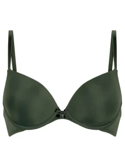 Vert kaki - Soutien-gorge Hunkemöller rembourré à armatures plongeantes