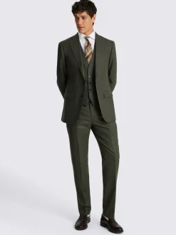 Vert kaki - Veste de costume MOSS Habillée Performance