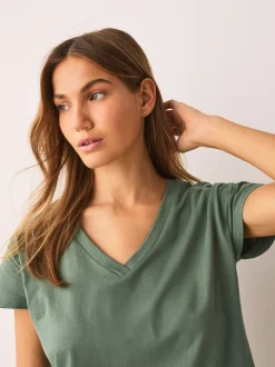 Vert kaki palmier - Ensemble pyjama short