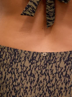 Vert kaki/noir - Bas de bikini