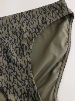 Vert kaki/noir - Bas de bikini