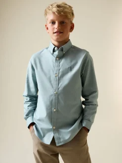 Vert minéral - Chemise Oxford (3-16ans)