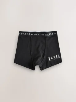 Vert multicolore - Lot de 5 boxers Baker by Ted Baker garçon