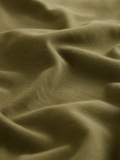 Vert olive/gris glace/orange rouille - Coupe ample - T-shirt épais 3 Pack