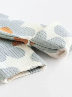 Vert sauge imprimé floral - Combinaisons de sommeil pour bébé 5 Pack (0mois-2ans)