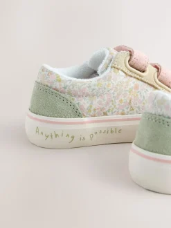 Vert sauge imprimé floral - Formateurs touch Fastening