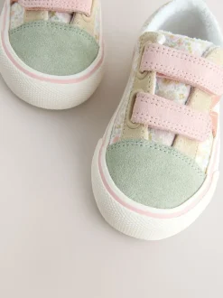 Vert sauge imprimé floral - Formateurs touch Fastening