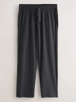 Vert sauge/gris ardoise - Ensemble de 2 pyjamas longs ouverts en jersey