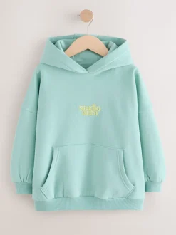 Vert Studio Aura - Sweat à capuche (3-16 ans)