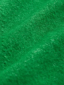 Vert vif - Cardigan ultra-doux à col en V avec poches