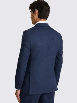 Veste de costume MOSS en flanelle habillée