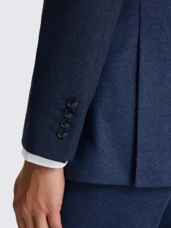 Veste de costume MOSS en flanelle habillée