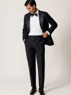 Veste de smoking Reiss Sinatra classique en jacquard à simple boutonnage