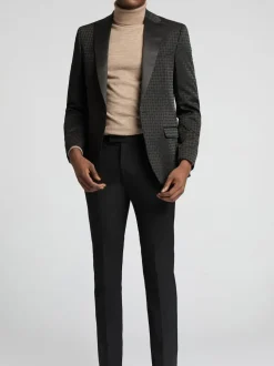 Veste d'intérieur Pied-de-poule antique Rogue Large