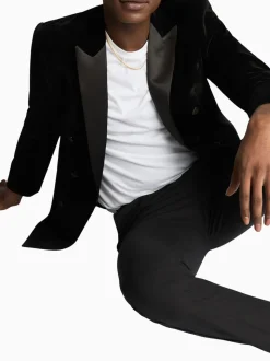 Veste double en velours antique Rogue