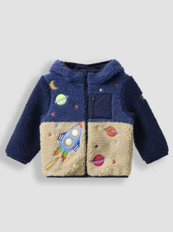 Veste en polaire JoJo Maman Bébé en polaire appliquée