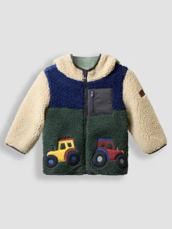 Veste en polaire JoJo Maman Bébé en polaire appliquée