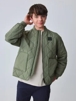 Veste matelassée Baker by Ted Baker vert sauge
