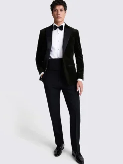 Veste moss Coupe ajustée velours