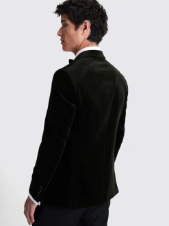 Veste moss Coupe ajustée velours