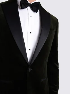 Veste moss Coupe ajustée velours